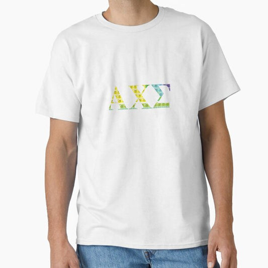 Alpha Chi Sigma Periodic Table Classic T-Shirt for Sale by karolinew