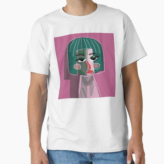 Abstract Portrait Classic T-Shirt for Sale by lanastore0