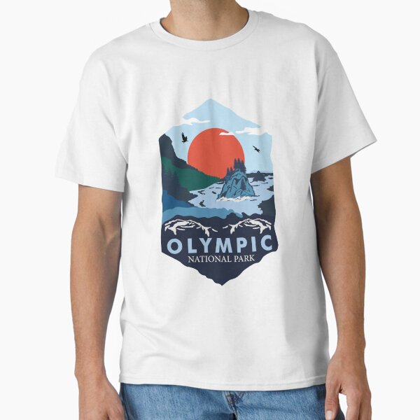 Olympic National Park Classic T-Shirt for Sale by yaseen2