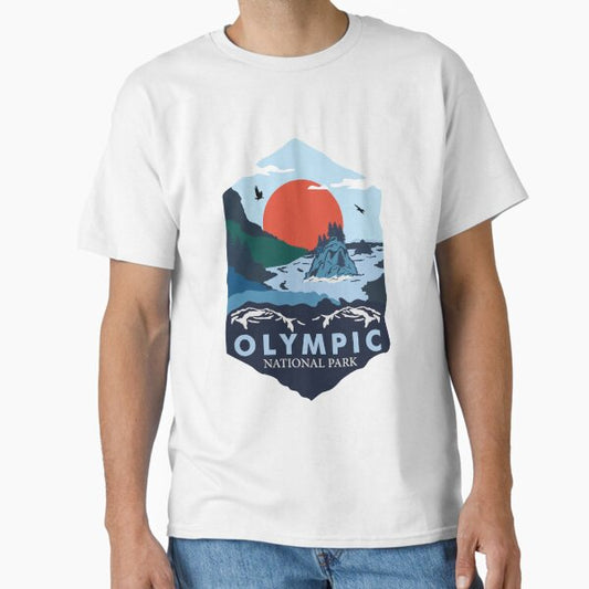 Olympic National Park Classic T-Shirt for Sale by yaseen2