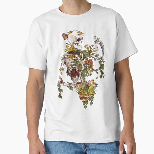 "Bones and Botany" Classic T-Shirt for Sale by edemoss