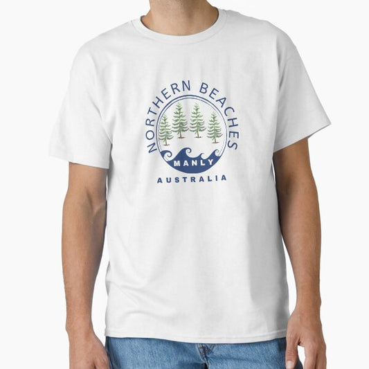 Northern Beaches Manly Australia Hat Classic T-Shirt for Sale by LOSTMANLY