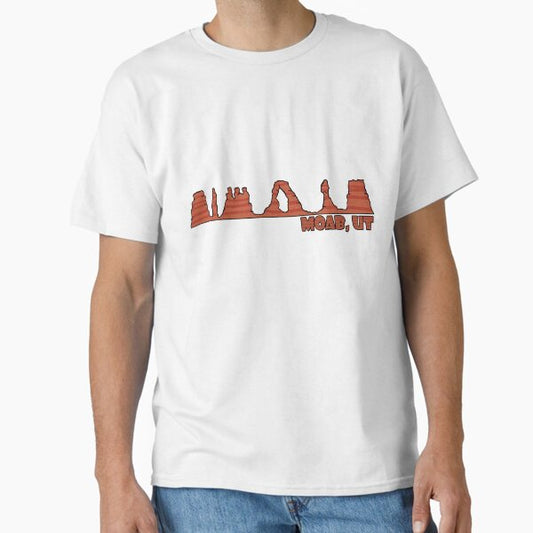 Moab T-Shirt Classic T-Shirt for Sale by TylerVoth