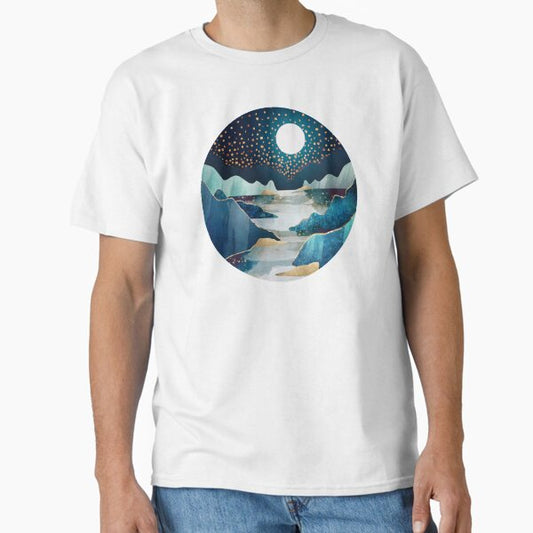 Moon Glow Classic T-Shirt for Sale by spacefrogdesign