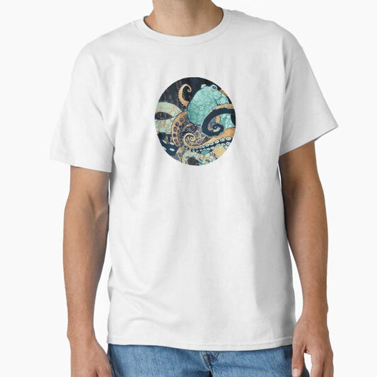 Metallic Octopus II Classic T-Shirt for Sale by spacefrogdesign