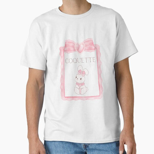 Vintage Coquette Vintage Rabbit Classic T-Shirt for Sale by JefferShirt