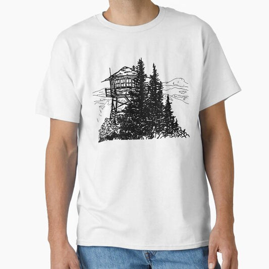 Fire Lookout  Classic T-Shirt for Sale by Reliantbunion72
