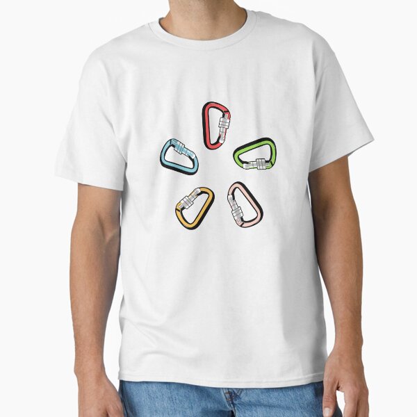 Colorful Carabiner Pack Classic T-Shirt for Sale by kindxinn