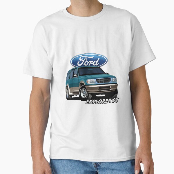Ford Explorer 98 car illustration Classic T-Shirt for Sale by wisnubayuaji