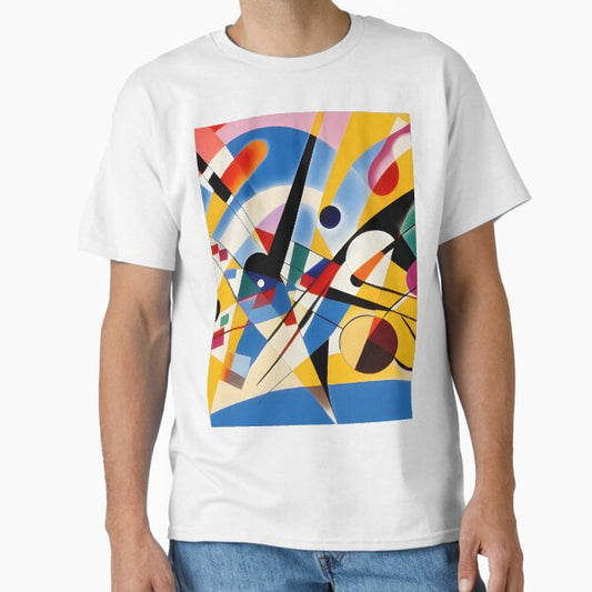 Vibrant Interplay - Vassily Kandinski Inspired Classic T-Shirt for Sale by aesthetic-gifts
