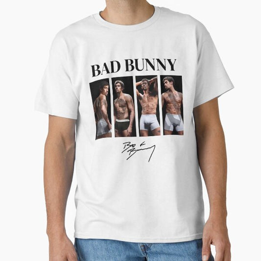 Bad Bunny Classic T-Shirt for Sale by Mapl-tech