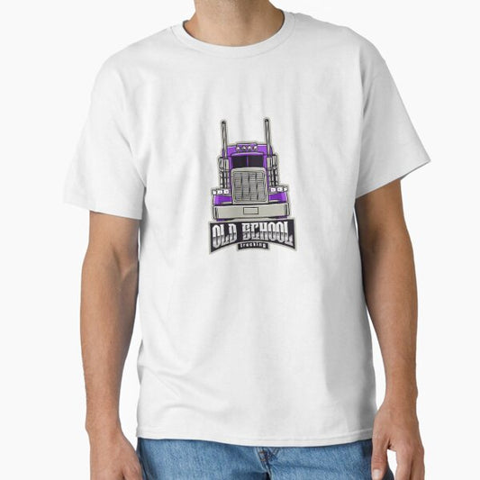 "old school trucking IV" Classic T-Shirt for Sale by rrhobby