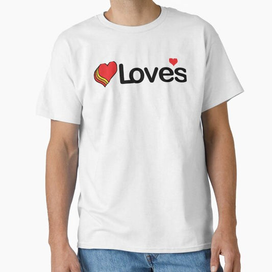 "Loves Truck Stop " Classic T-Shirt for Sale by SeeandTees