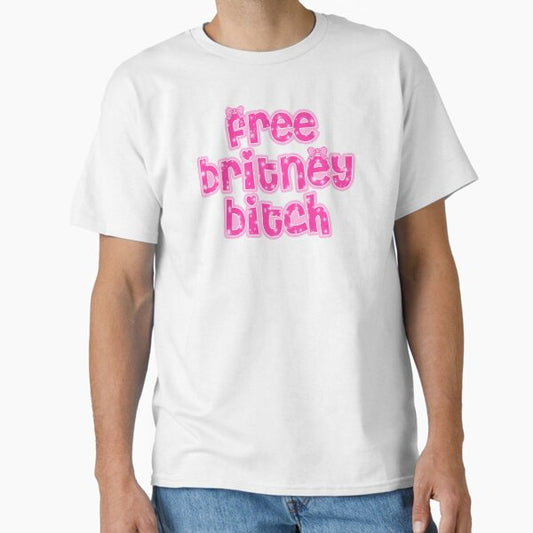 free britney bitch Classic T-Shirt for Sale by discostickers