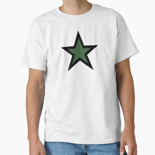 Green Y2K Star Classic T-Shirt for Sale by ganirudesigns