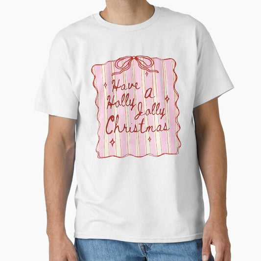 Holly Jolly Classic T-Shirt for Sale by Stellacunningha