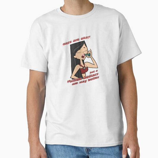 Heather - Total Drama - No Boys, Millions Only Classic T-Shirt for Sale by Matildaaa