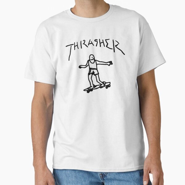 Skateboarding Hall of Fame <<THRASHER>> Classic T-Shirt for Sale by wilatabawi