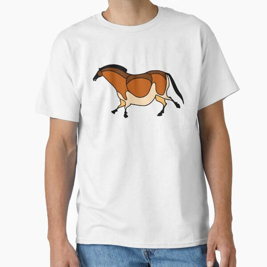 Lascaux Cave Art Horse Classic T-Shirt for Sale by PaleoPanthera