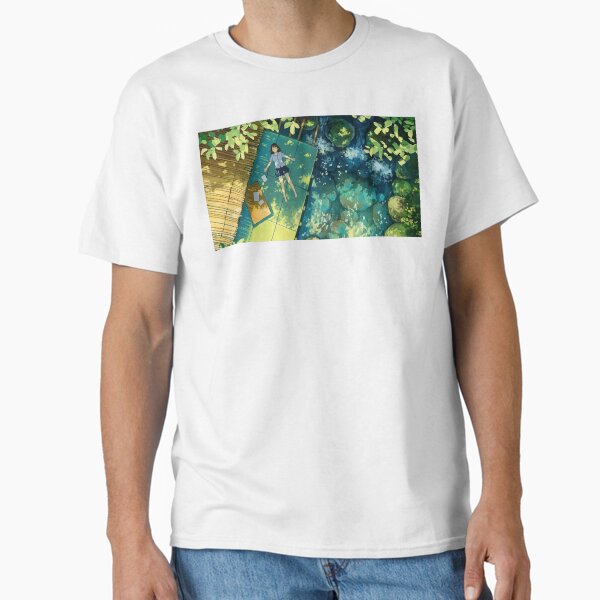 "Girl napping by pool of water in the shade of the sun to take a break from her homework " Classic T-Shirt for Sale by MindChirp