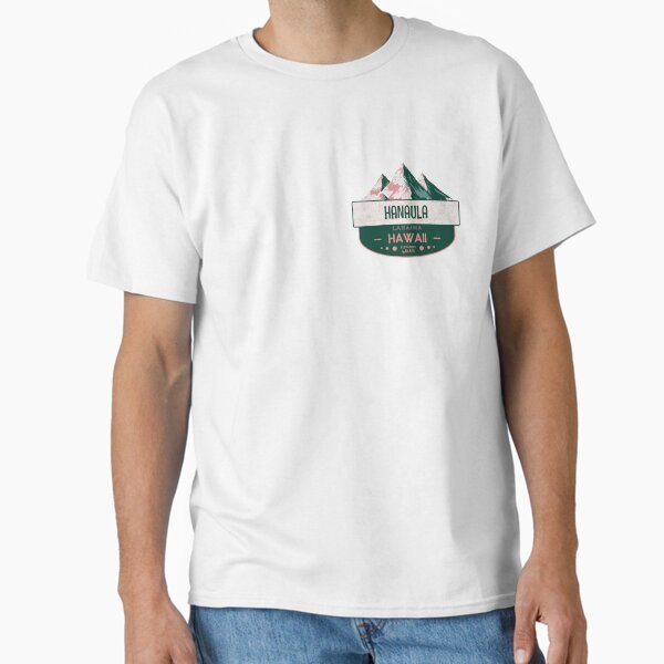 Hanaula, Lahaina, Hawaii, Mountain Design Classic T-Shirt for Sale by Wanderful-roads
