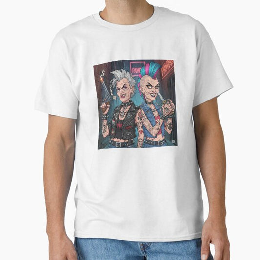 Granny punk Classic T-Shirt for Sale by jeugenet