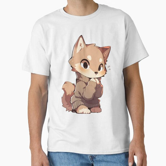 "Kawaii Lofi Dog" Classic T-Shirt for Sale by bapupa
