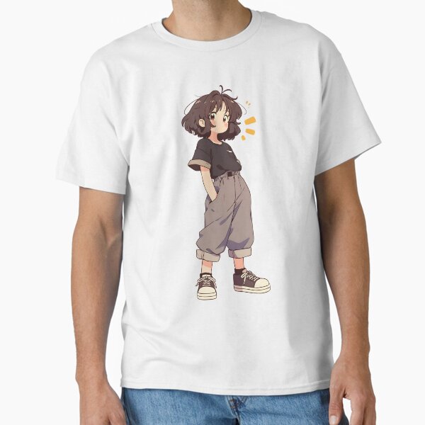 "Chibi Lofi Girl " Classic T-Shirt for Sale by bapupa