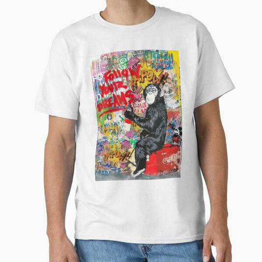 Follow Your Dreams Chimp Classic T-Shirt for Sale by Teecha