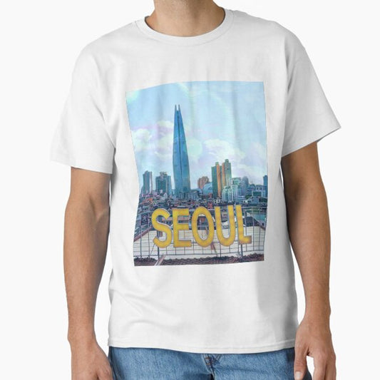 "Lo Fi Aesthetic Anime Seoul Korea" Classic T-Shirt for Sale by nvaleroso