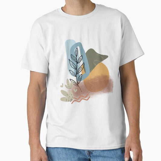 "Organic Earthy Abstract with Neutral Warm Tones" Classic T-Shirt for Sale by lavanya11