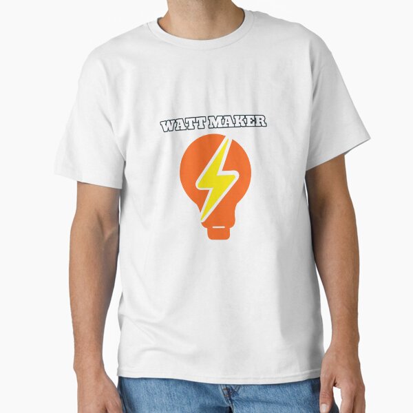 "Watt Maker Solar Lifestyle" Classic T-Shirt for Sale by LamountTees