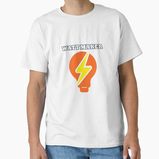 "Watt Maker Solar Lifestyle" Classic T-Shirt for Sale by LamountTees