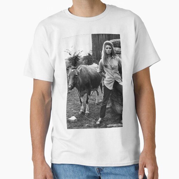 Young Martha and cow Classic T-Shirt for Sale by junglejimbay