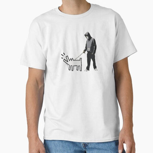 Iconic Dog Banksy Classic T-Shirt for Sale by WE-ARE-BANKSY