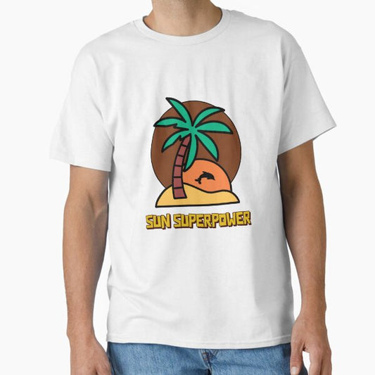 "Solar Superpower Solar Lifestyle" Classic T-Shirt for Sale by LamountTees