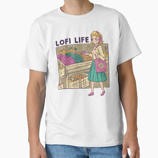 "Lofi Vibes" Classic T-Shirt for Sale by DarylWelsh2024