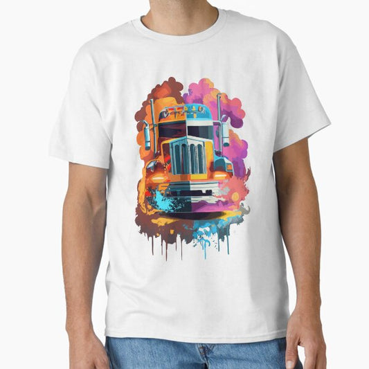 "Driver on the Road to Adventure" Classic T-Shirt for Sale by MacLis