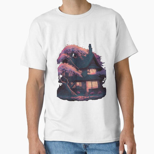 "Retrowave/Lofi japanese house " Classic T-Shirt by Hestilyass