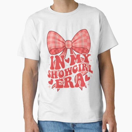 In My Showgirl Era, With Pink Coquette Bow Vibe? Groovy Showgirl Life Classic T-Shirt for Sale by SEKAIHUNTER