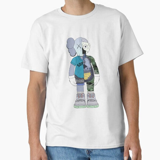 half robot Classic T-Shirt for Sale by ShadKris