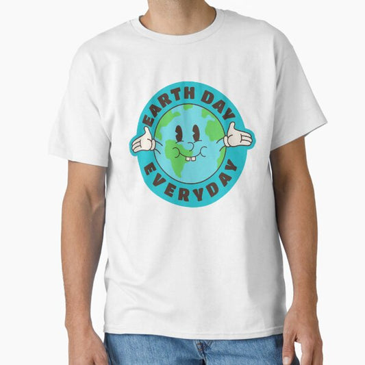 "Planet Anniversary Earth Day Everyday Earth Day" Classic T-Shirt for Sale by Hamooy