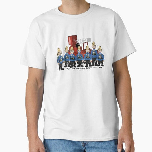 Trumpton Fire Crew Classic T-Shirt for Sale by Rude-Guy