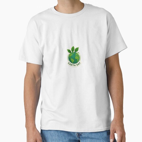 " "Planet Guardian - Sustainable Earth Love Environmental Sticker"" Classic T-Shirt for Sale by Striklet