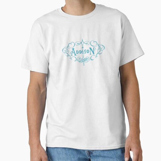 Addison blue  Classic T-Shirt for Sale by clupheavenn