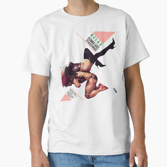 Frankie Goes to Hollywood T-shirt - Relax Cover Art Classic T-Shirt for Sale by Sovietmovies