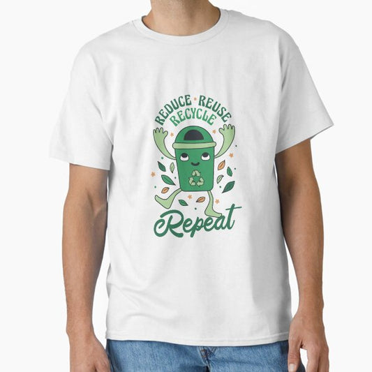 "Reduce reuse recycle" Classic T-Shirt by MiniTiger