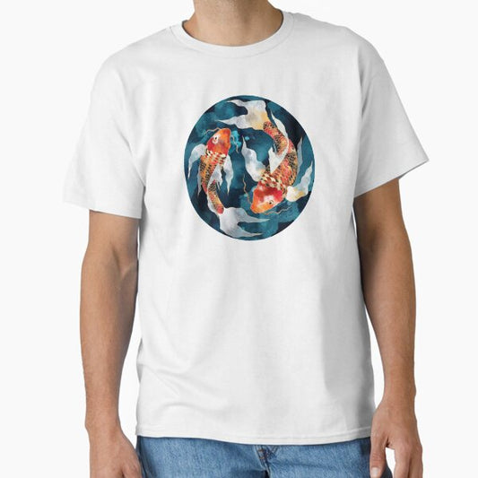 Metallic Koi Classic T-Shirt for Sale by spacefrogdesign