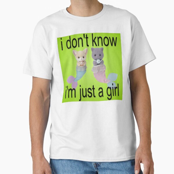 girl, so confusing mermaid girls Classic T-Shirt for Sale by ellanely