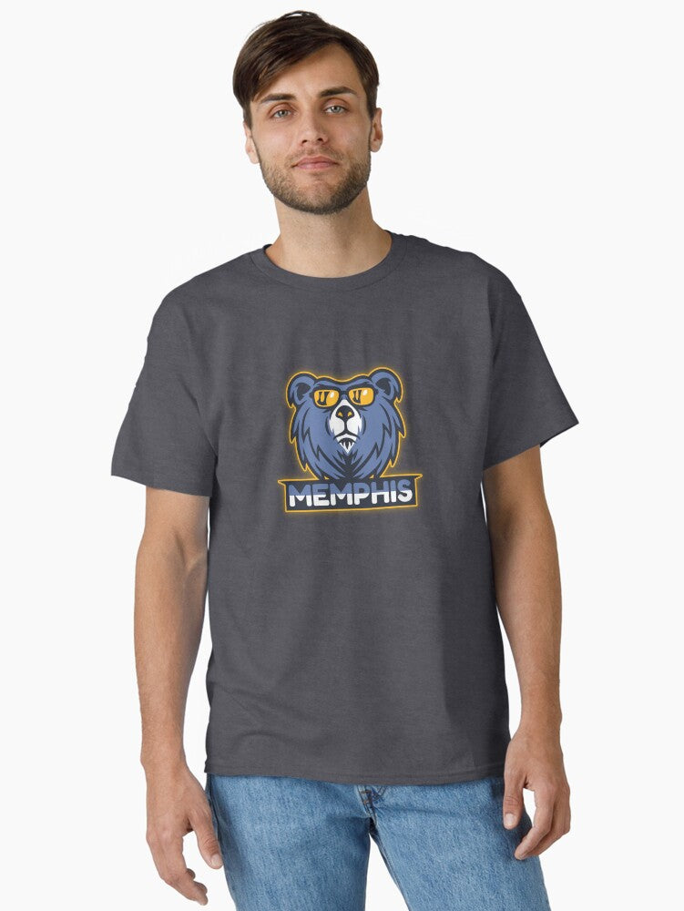Memphis Grizz Classic T-shirt | Trendy Graphic Tee | Casual Unisex T-shirt